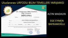 2023-2024 Öğretim Yılı - Ulusal ve Uluslararası Başarılar GÖRSELLERİ GALERİSİ